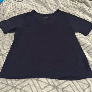 Lane Bryant V Neck Perfect Sleeve Tee